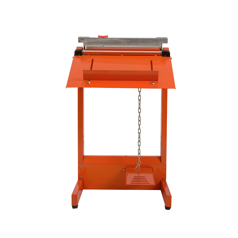 Mesin Pedal Sealer dengan Pemotong Dan Rol Film