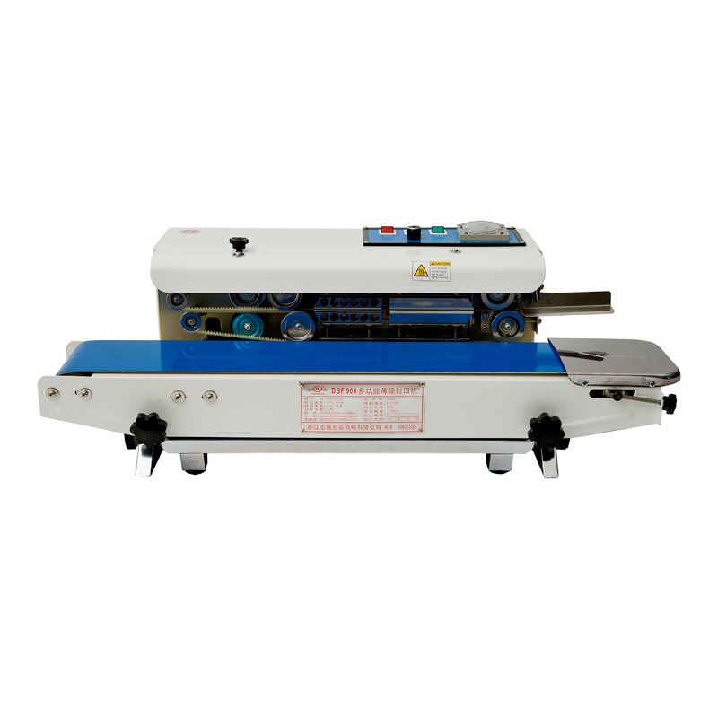 Horizontal Continuous Automatic Conveyor Sealer untuk Food Candy Bag Film Sealing